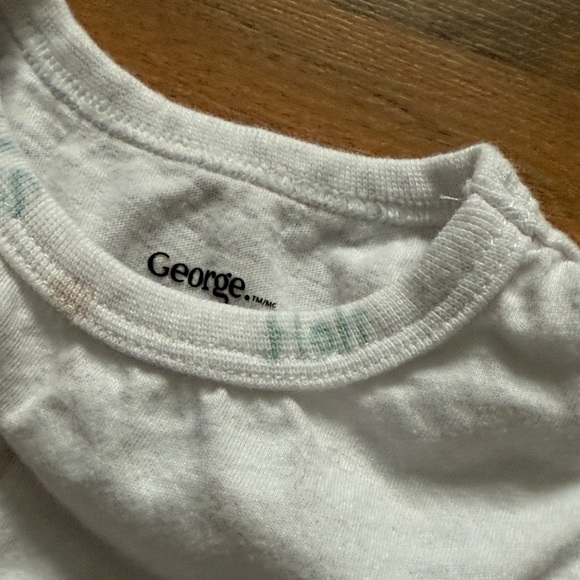 George Classic White Kids' Tee - Picture 3 of 6